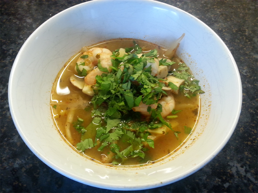 Tom yum soup