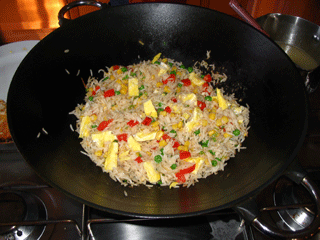 vegetable fried rice